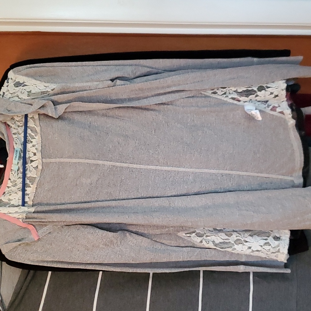Maurices cardigan with hood size large